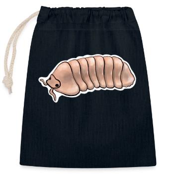 Cubaris Murina Papaya Isopods - Verschließbarer Geschenkbeutel aus Baumwolle (25x30cm) - Navy - Vorne