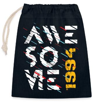 30th Birthday Legend since 1994 - Closable cotton gift bag (25x30cm) - navy - Front