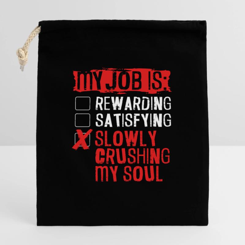 Medical Programmer Medical Coder Closable cotton gift bag (25x30cm)