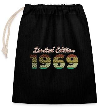 55th Anniversary Limited Edition SCR 1969 - Closable cotton gift bag (25x30cm) - black - Front