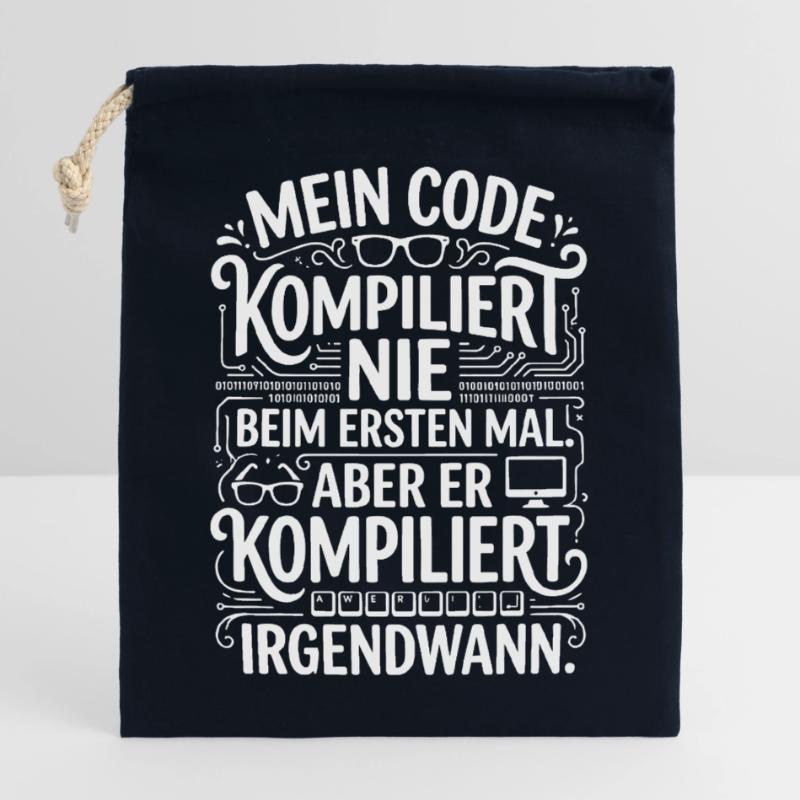 My code doesn't compile the first time Closable cotton gift bag (25x30cm)