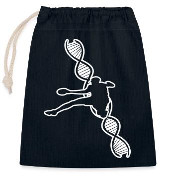 Handball Club Handball Handball Handball Player - Sac cadeau en coton avec cordon (25 x 30 cm) - bleu marine - Devant