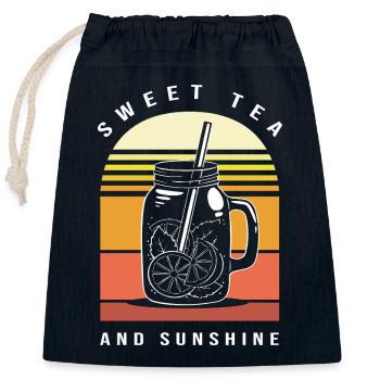 Chai Tee - Verschließbarer Geschenkbeutel aus Baumwolle (25x30cm) - Navy - Vorne