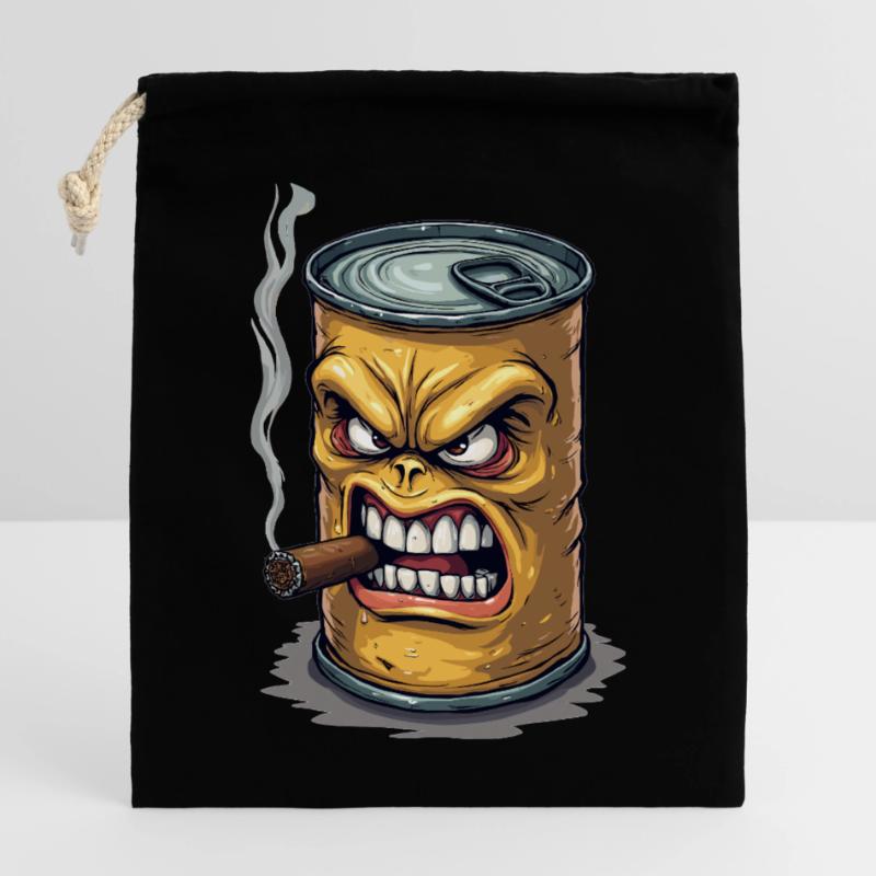 Blechdose Verschließbarer Geschenkbeutel aus Baumwolle (25x30cm)