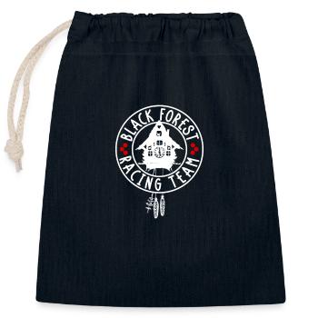 Black Forest Racing Team - Verschließbarer Geschenkbeutel aus Baumwolle (25x30cm) - Navy - Vorne