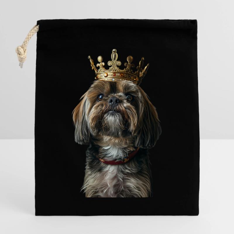 Lhasa Apso Closable cotton gift bag (25x30cm)