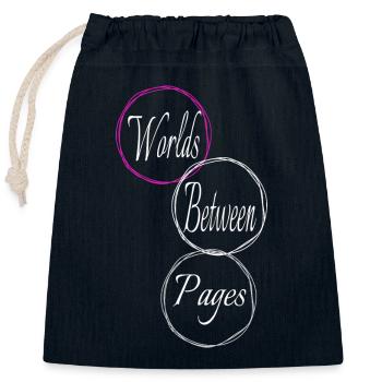 birthday present idea escape literary genres geek - Verschließbarer Geschenkbeutel aus Baumwolle (25x30cm) - Navy - Vorne