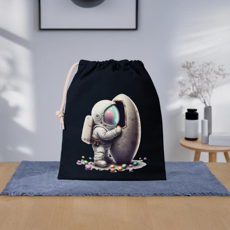 Easter Easter Bunny Easter Eve Easter Sunday Easter Egg Spring Closable cotton gift bag (25x30cm)
