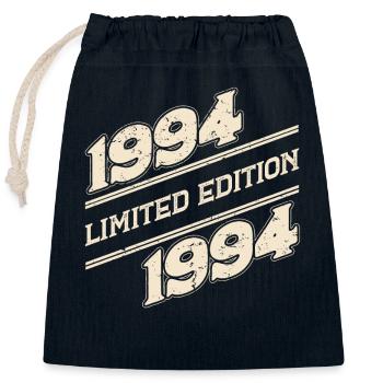 1994 BC Édition limitée - 1994 Cadeau d’anniversaire - Sac cadeau en coton avec cordon (25 x 30 cm) - bleu marine - Devant
