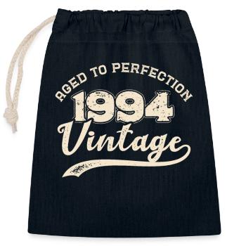 1994 BC Vieilli à la perfection - 1994 Cadeau d’anniversaire - Sac cadeau en coton avec cordon (25 x 30 cm) - bleu marine - Devant