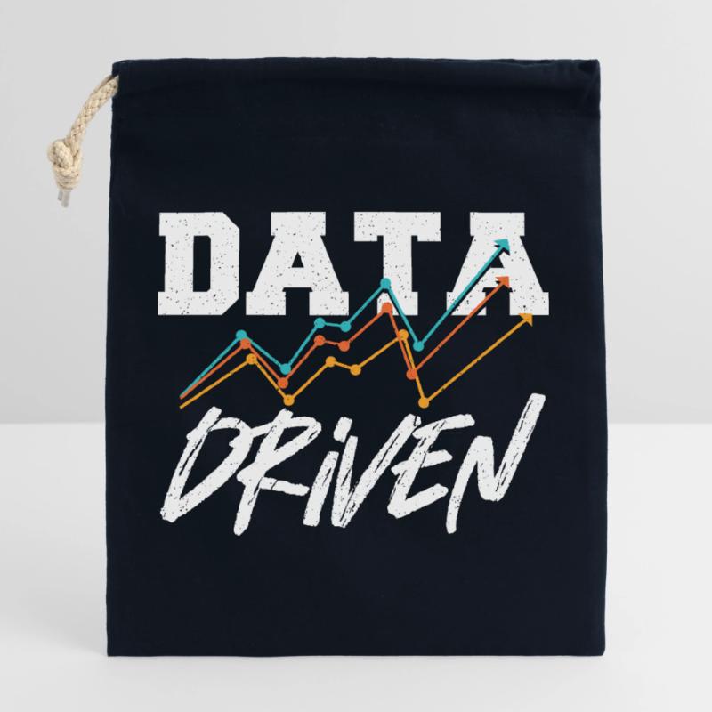 Data-driven command for Data Science Collector Closable cotton gift bag (25x30cm)