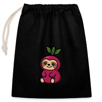 Rotten Berry - Closable cotton gift bag (25x30cm) - black - Front