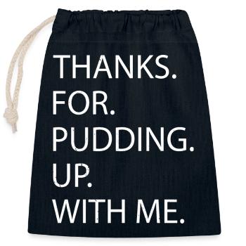 cadeau drôles dictons dork citation drôle dictons - Sac cadeau en coton avec cordon (25 x 30 cm) - bleu marine - Devant