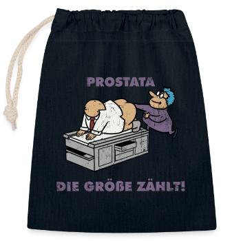 Urologe Doktor Urologie Student Prostata Geschenk - Verschließbarer Geschenkbeutel aus Baumwolle (25x30cm) - Navy - Vorne