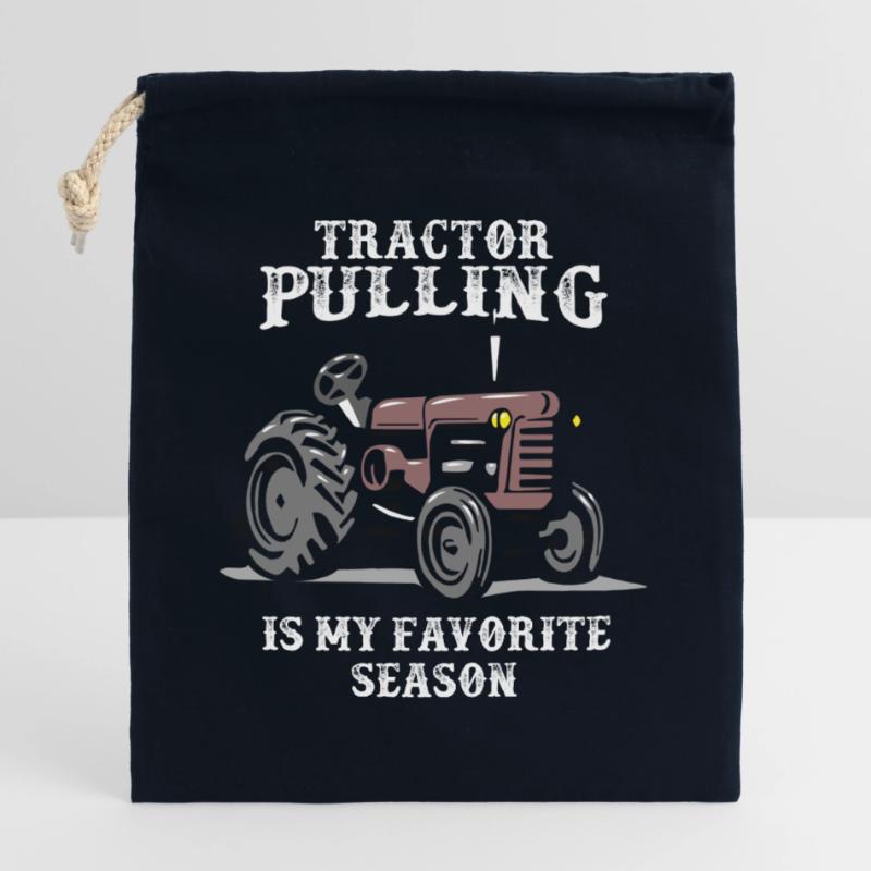 tractor pulling, tractor pulling Traktor, pulling, Verschließbarer Geschenkbeutel aus Baumwolle (25x30cm)