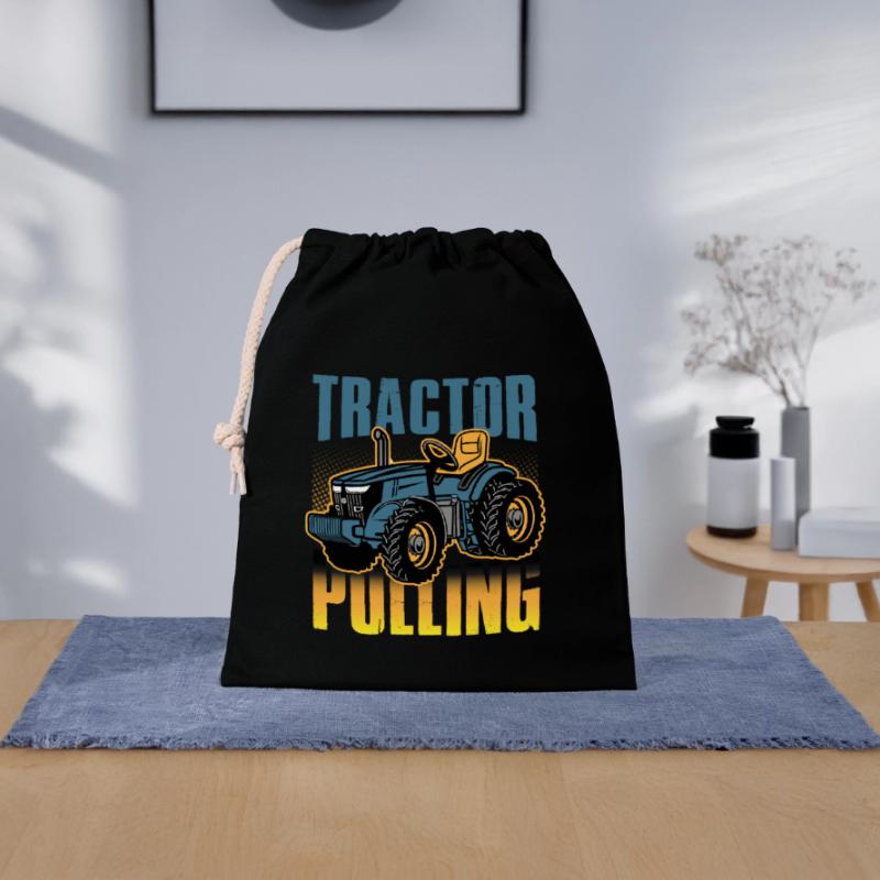 tractor pulling, tractor pulling pulling, racing, Verschließbarer Geschenkbeutel aus Baumwolle (25x30cm)