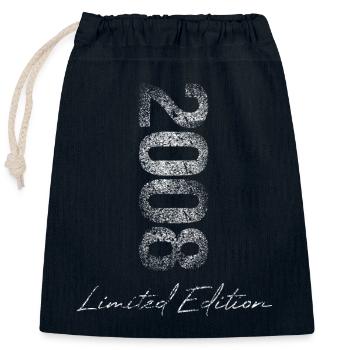 Birthday 2008 Limited Edition Gift Used Cool - Closable cotton gift bag (25x30cm) - navy - Front