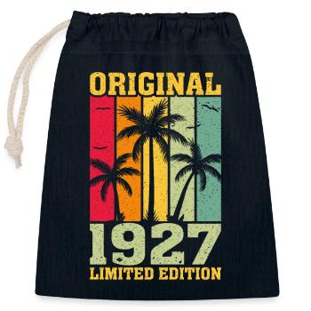 Original limitierte Auflage von 1927 - Verschließbarer Geschenkbeutel aus Baumwolle (25x30cm) - Navy - Vorne