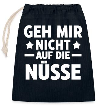 Automechaniker Auto Schrauber KFZ Mechaniker - Verschließbarer Geschenkbeutel aus Baumwolle (25x30cm) - Navy - Vorne