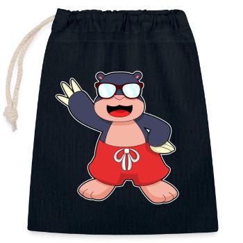 Mole Sunglasses - Closable cotton gift bag (25x30cm) - navy - Front