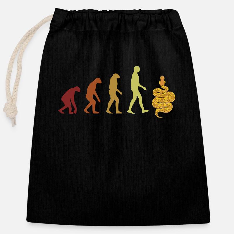 Banana Ball Python Evolution Python Banana Ball - Closable cotton gift bag (25x30cm) - black