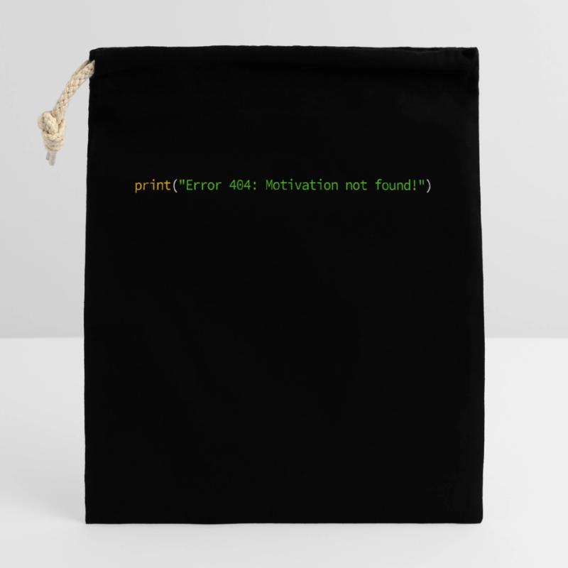 Programmierer Informatiker Nerd Softwareingenieur Verschließbarer Geschenkbeutel aus Baumwolle (25x30cm)