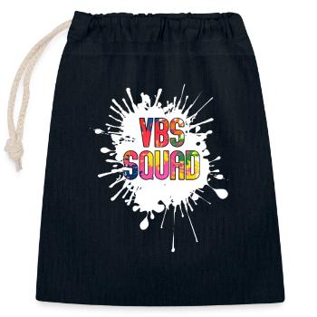 VBS Summer Love Squad Christliche Bibel - Verschließbarer Geschenkbeutel aus Baumwolle (25x30cm) - Navy - Vorne