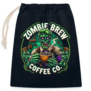 Horrorfilm-fan Zombie-horror Klassischer - Verschließbarer Geschenkbeutel aus Baumwolle (25x30cm) - Navy - Vorne