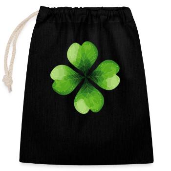 T-SHIRT PREMIUM DE LA SAINT-PATRICK, JOUR DE LA SAINT-PATRICK I - Sac cadeau en coton avec cordon (25 x 30 cm) - noir - Devant