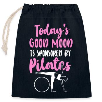 Pilates Instructor Teacher Today's - Verschließbarer Geschenkbeutel aus Baumwolle (25x30cm) - Navy - Vorne