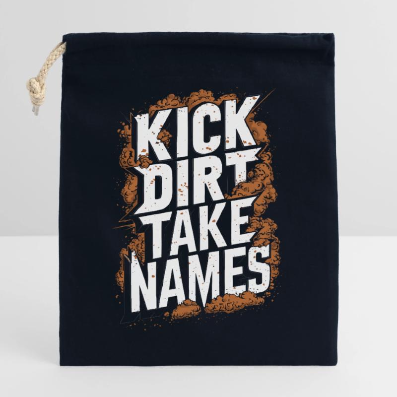 Tractor Pulling Tractor Pulling Tractor Power Farm Closable cotton gift bag (25x30cm)