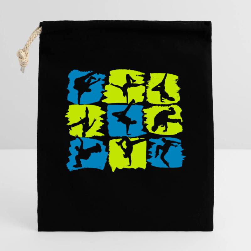 Breakdance Breakdancer - Dancer B-Boying Gift Closable cotton gift bag (25x30cm)