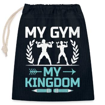 Sportlehrer Sportlehrer Schullehrer - Verschließbarer Geschenkbeutel aus Baumwolle (25x30cm) - Navy - Vorne