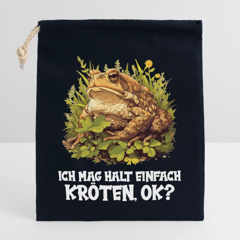 Toad Toads Toad Closable cotton gift bag (25x30cm)