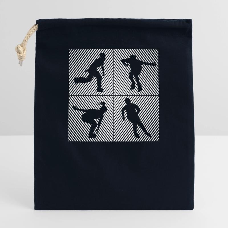 Rollers Rollers Rollers Rollers Sac cadeau en coton avec cordon (25 x 30 cm)