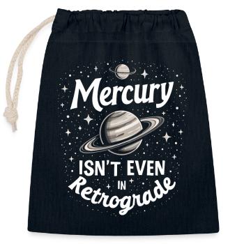 Astrologie-skeptiker: Kritisches Denken - Verschließbarer Geschenkbeutel aus Baumwolle (25x30cm) - Navy - Vorne