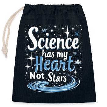 Astrologie-skeptiker: Kritisches Denken - Verschließbarer Geschenkbeutel aus Baumwolle (25x30cm) - Navy - Vorne