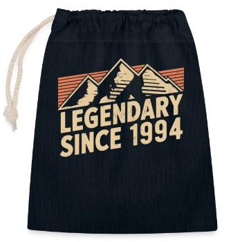 Legendary since 1994 Birthday - Closable cotton gift bag (25x30cm) - navy - Front