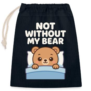 Équipe de soutien émotionnel Inner Child Healing - Sac cadeau en coton avec cordon (25 x 30 cm) - bleu marine - Devant