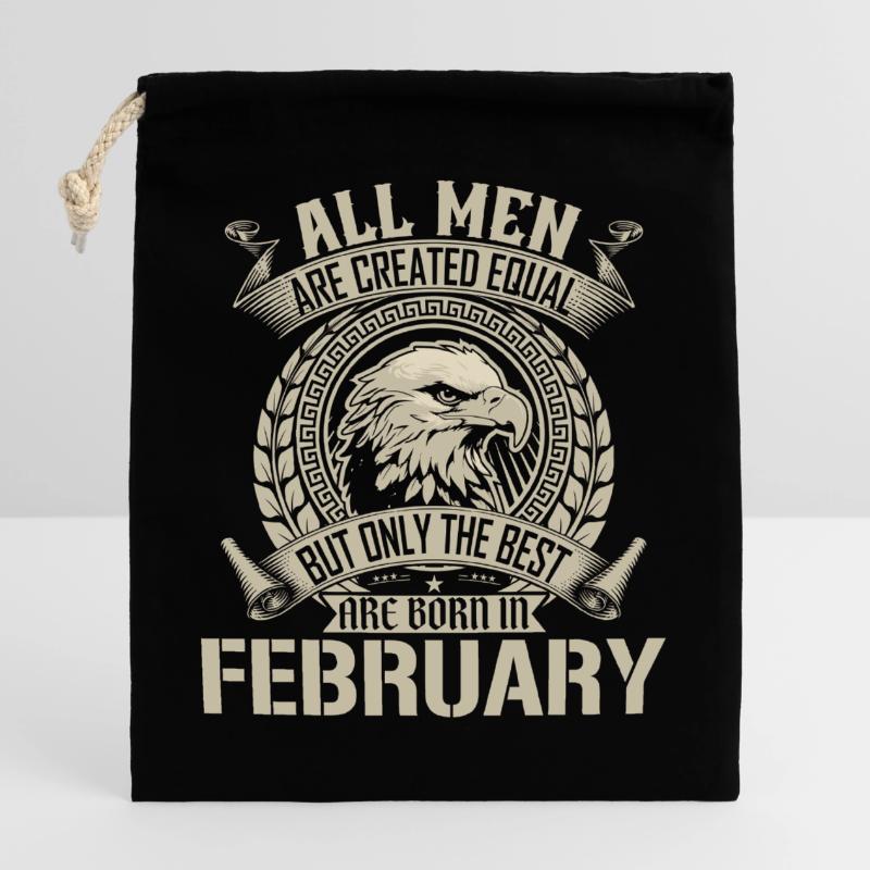 February Eagle Unity Statement Closable cotton gift bag (25x30cm)