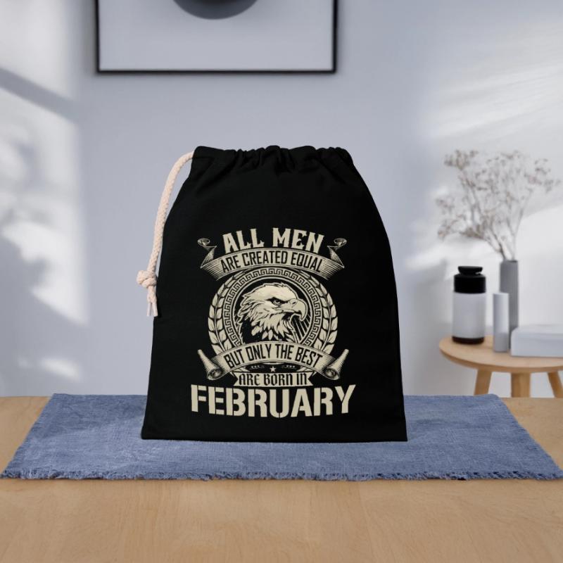 February Eagle Unity Statement Closable cotton gift bag (25x30cm)