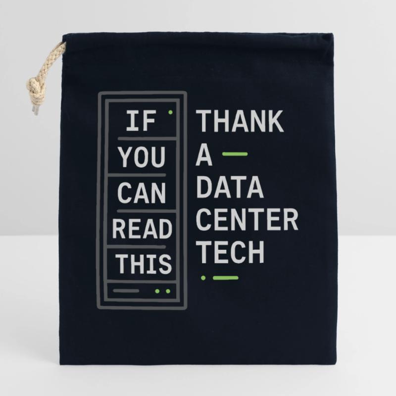Network Infrastructure Rack and Stack Engineer Closable cotton gift bag (25x30cm)