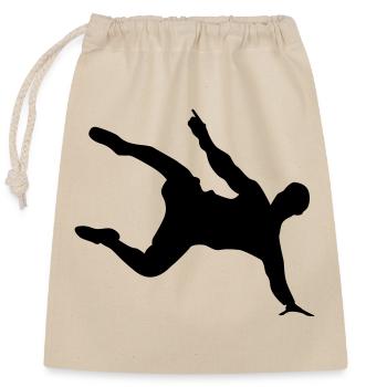 Breakdancer - Sac cadeau en coton avec cordon (25 x 30 cm) - nature - Devant