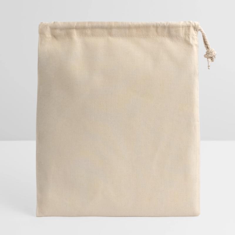 Rectangle circular shape Anders edges Angular Be D Closable cotton gift bag (25x30cm)