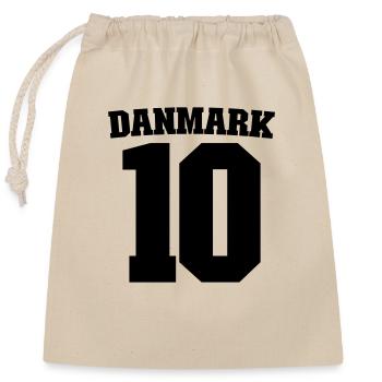 Danemark 10 Danmark 10 - Sac cadeau en coton avec cordon (25 x 30 cm) - nature - Devant