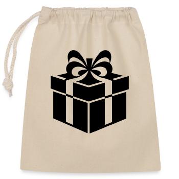 Occasion Express - Closable cotton gift bag (25x30cm) - nature - Front