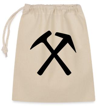 Couvreur - Sac cadeau en coton avec cordon (25 x 30 cm) - nature - Devant
