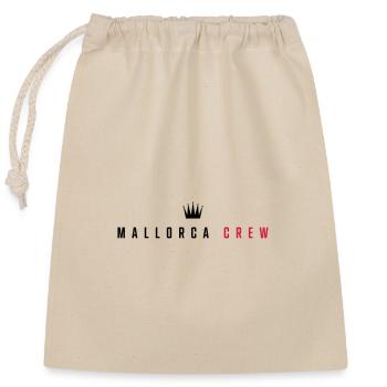 Mallorca Crew - Closable cotton gift bag (25x30cm) - nature - Front