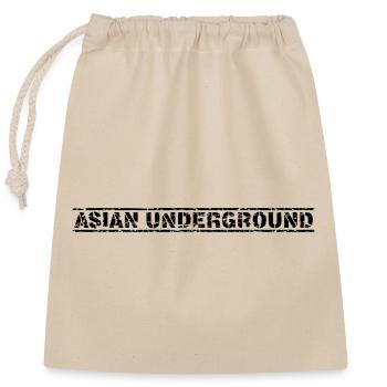 Asian Underground - Closable cotton gift bag (25x30cm) - nature - Front