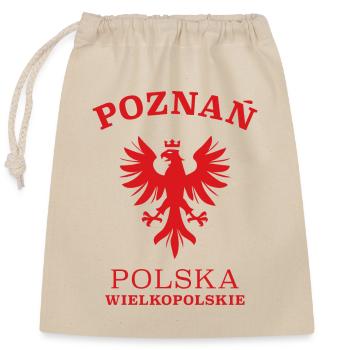 POZNAN Polen Polska Poland - Closable cotton gift bag (25x30cm) - nature - Front